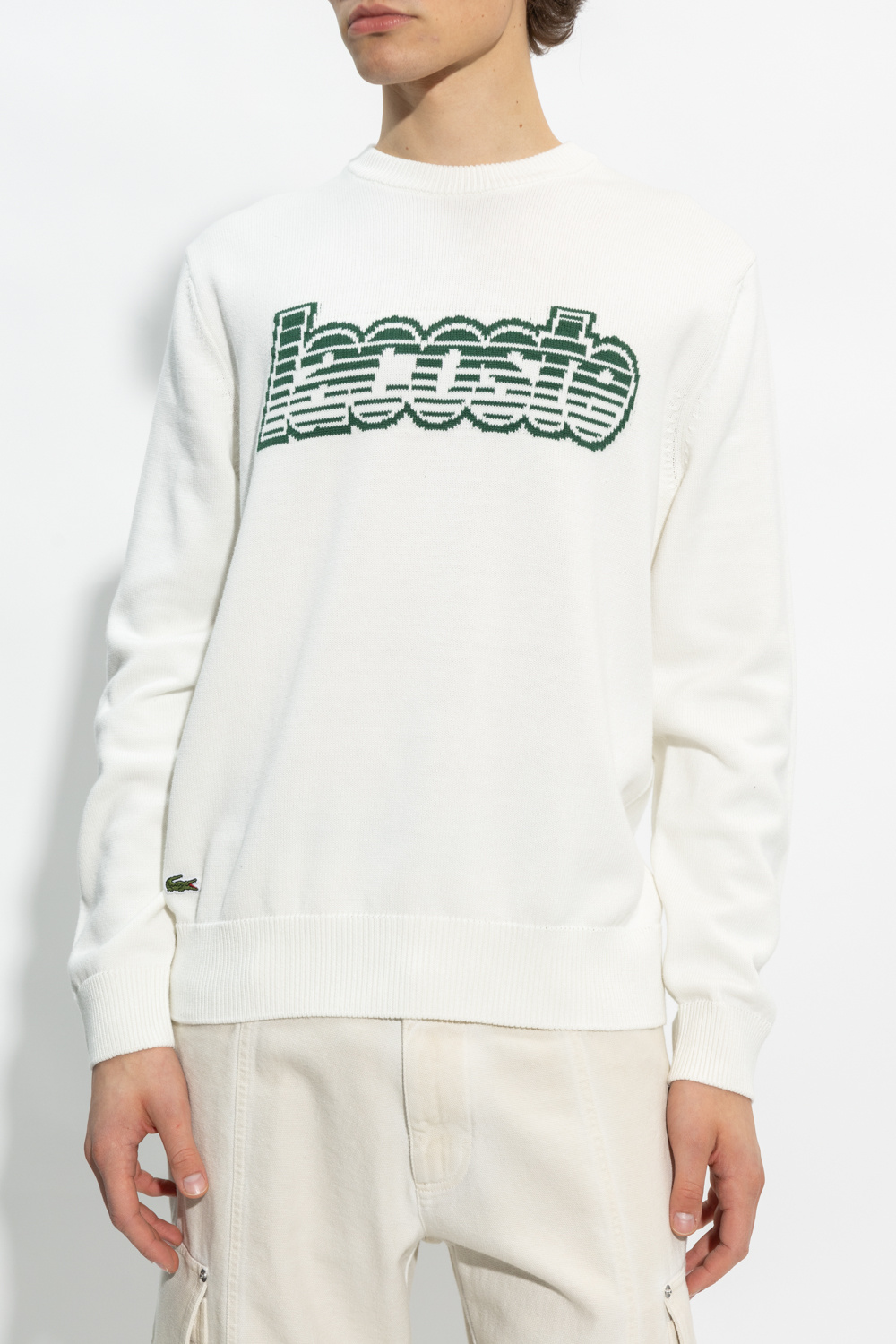 Sweatshirt unisexe à capuche lacoste live avec signature clearance lacoste